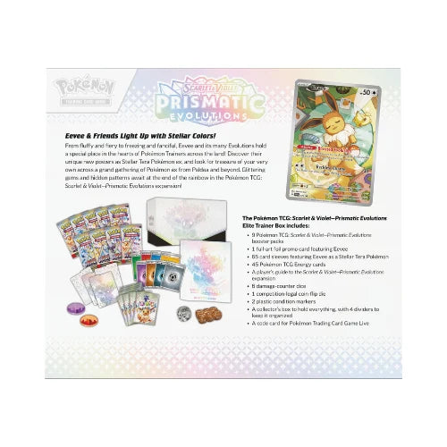 Pokémon Prismatic Evolutions Elite Trainer Box